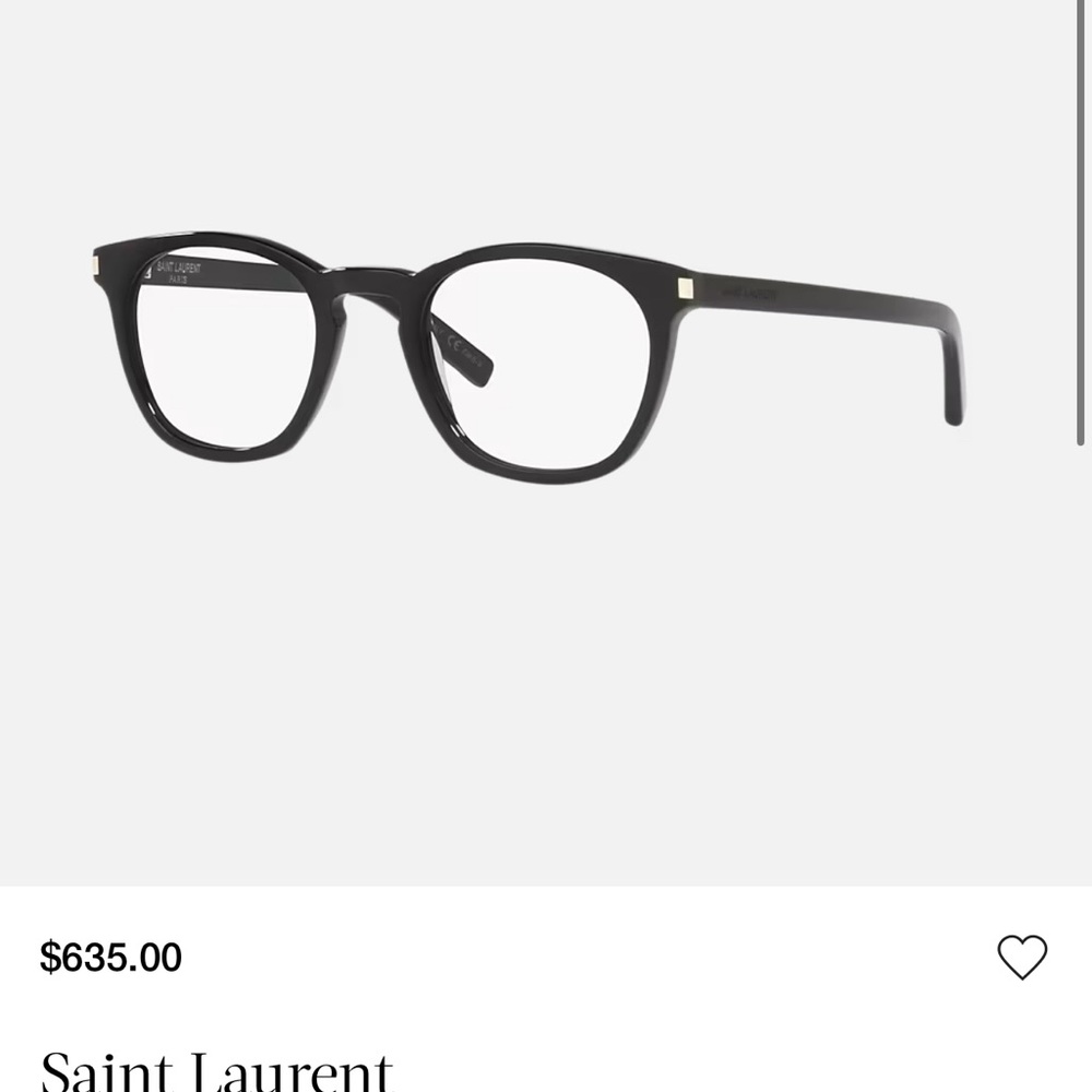 Saint Laurent Classic Black Frames